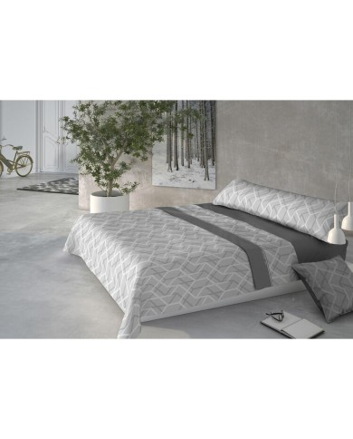 Set di Lenzuola Pierre Cardin CORALINA AINA Grigio Matrimoniale