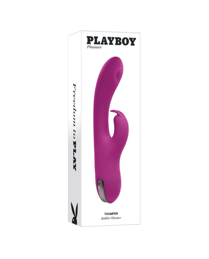 Vibratore per il Punto-G Playboy Thumper Rosa