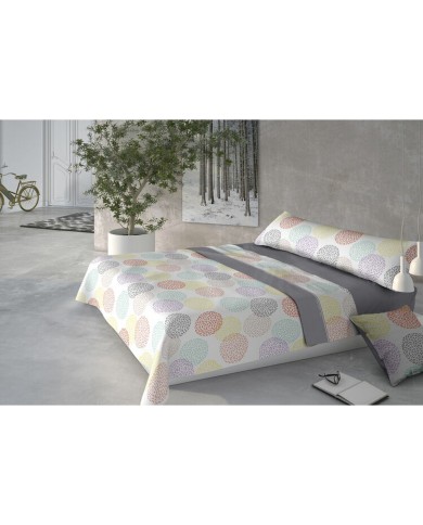 Set di Lenzuola Pierre Cardin CORALINA DORIS Grigio Singolo