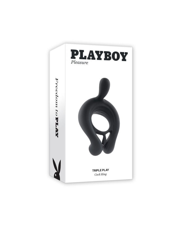Anelli Fallici Playboy Playboy Nero Anelli Fallici Playboy Playboy Nero
