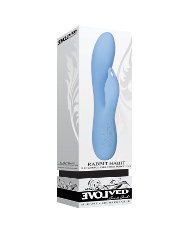 Vibratore per il Punto-G Evolved Rabbit Azzurro Vibratore per il Punto-G Evolved Rabbit Azzurro