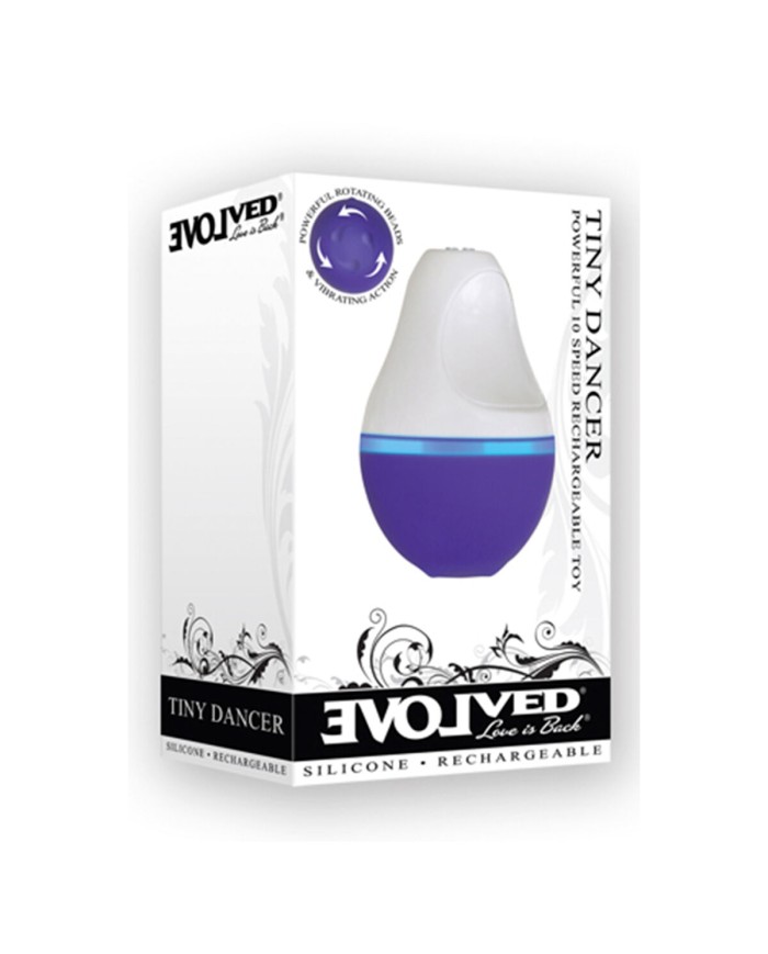 Vibratore Mini Evolved Tiny Dancer Viola Vibratore Mini Evolved Tiny Dancer Viola