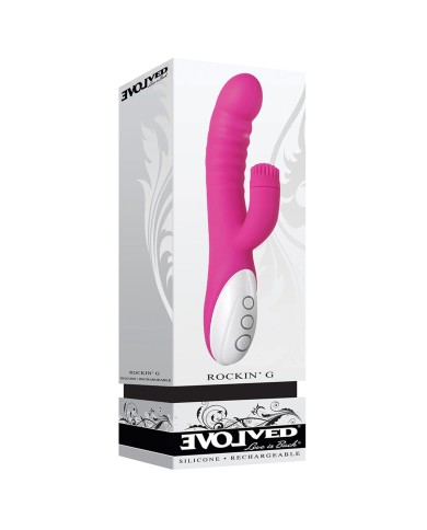 Vibratore per il Punto-G Evolved Rockin G Rosa Vibratore per il Punto-G Evolved Rockin G Rosa