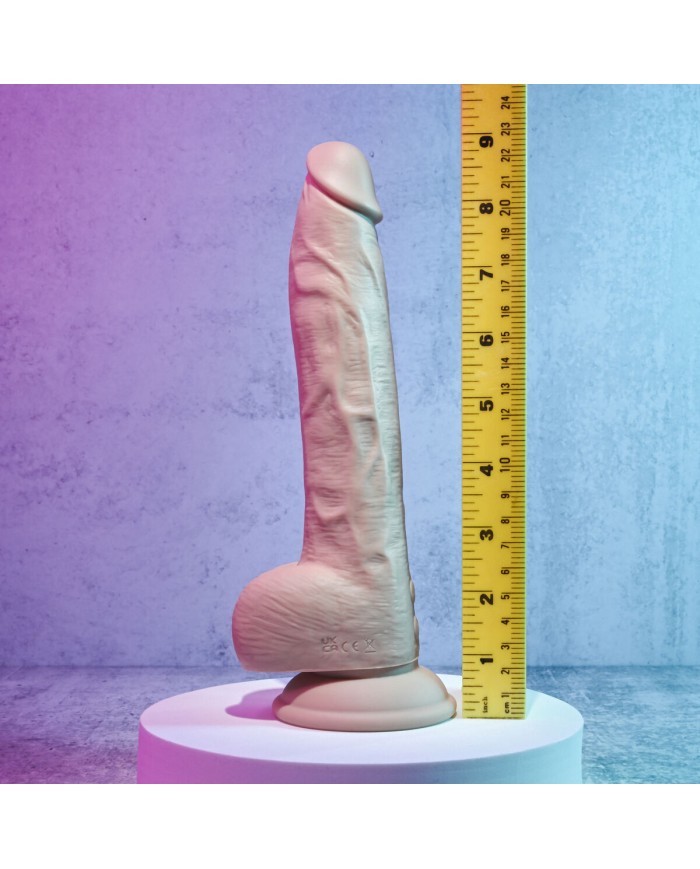 Dildo Realistico Evolved Silicone ABS Ø 3,5 cm (16,5 cm) Dildo Realistico Evolved Silicone ABS Ø 3,5 cm (16,5 cm)