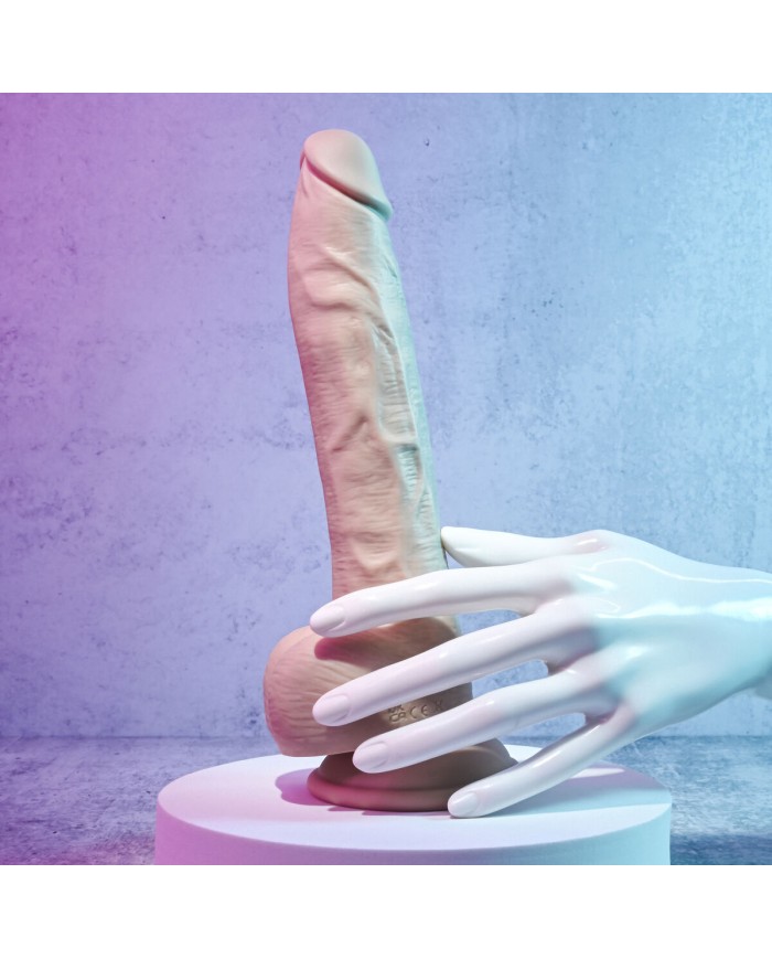 Dildo Realistico Evolved Silicone ABS Ø 3,5 cm (16,5 cm) Dildo Realistico Evolved Silicone ABS Ø 3,5 cm (16,5 cm)