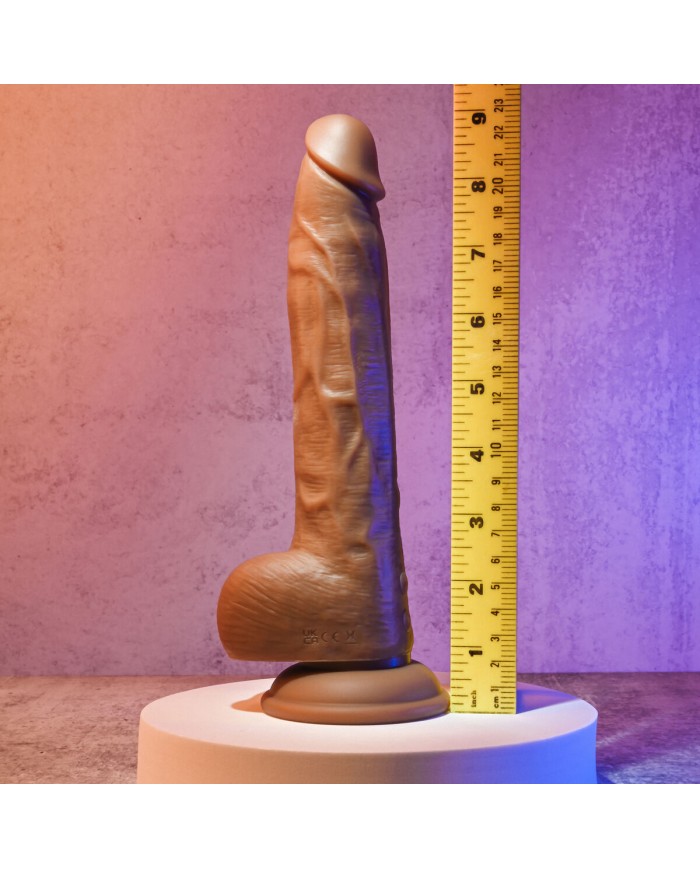 Dildo Realistico Evolved Silicone ABS Ø 3,5 cm (16,5 cm) Dildo Realistico Evolved Silicone ABS Ø 3,5 cm (16,5 cm)