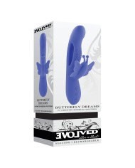 Vibratore per il Punto-G Evolved Viola Farfalla Vibratore per il Punto-G Evolved Viola Farfalla