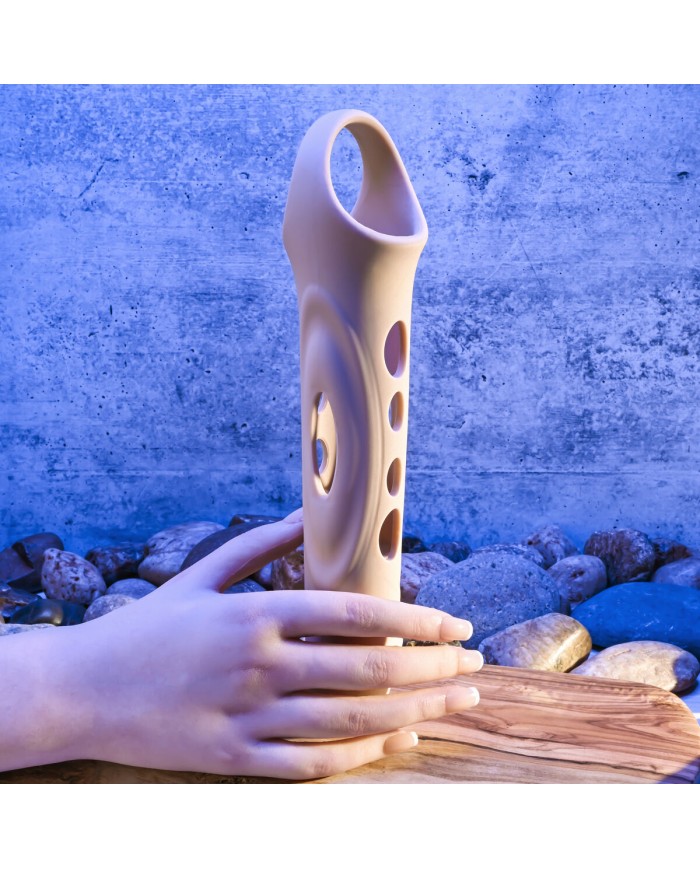 Cover per pene Zero Tolerance Zero Tolerance Carne Ø 4,1 cm Cover per pene Zero Tolerance Zero Tolerance Carne Ø 4,1 cm