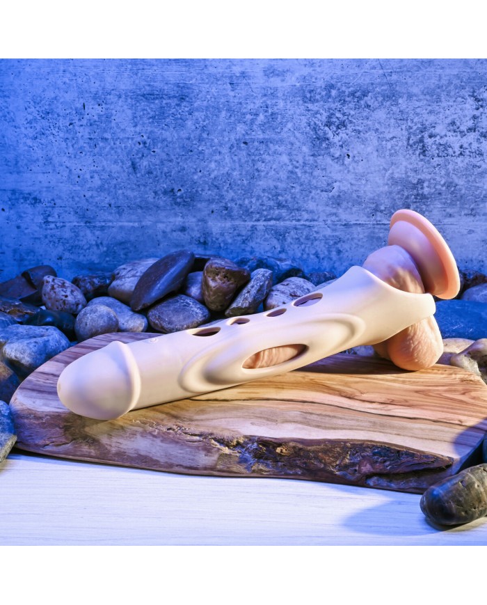 Cover per pene Zero Tolerance Zero Tolerance Carne Ø 4,1 cm Cover per pene Zero Tolerance Zero Tolerance Carne Ø 4,1 cm