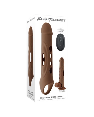 Cover per pene Zero Tolerance Marrone Ø 4,1 cm Cover per pene Zero Tolerance Marrone Ø 4,1 cm