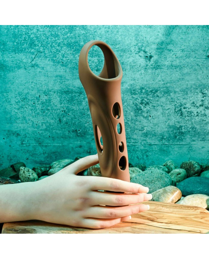 Cover per pene Zero Tolerance Marrone Ø 4,1 cm Cover per pene Zero Tolerance Marrone Ø 4,1 cm