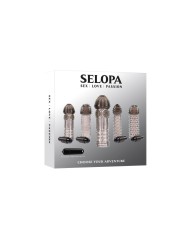 Cover per pene Selopa Nero Ø 3,9 cm