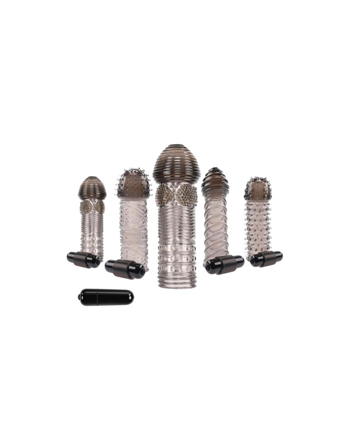 Cover per pene Selopa Nero Ø 3,9 cm