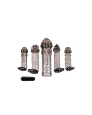 Cover per pene Selopa Nero Ø 3,9 cm