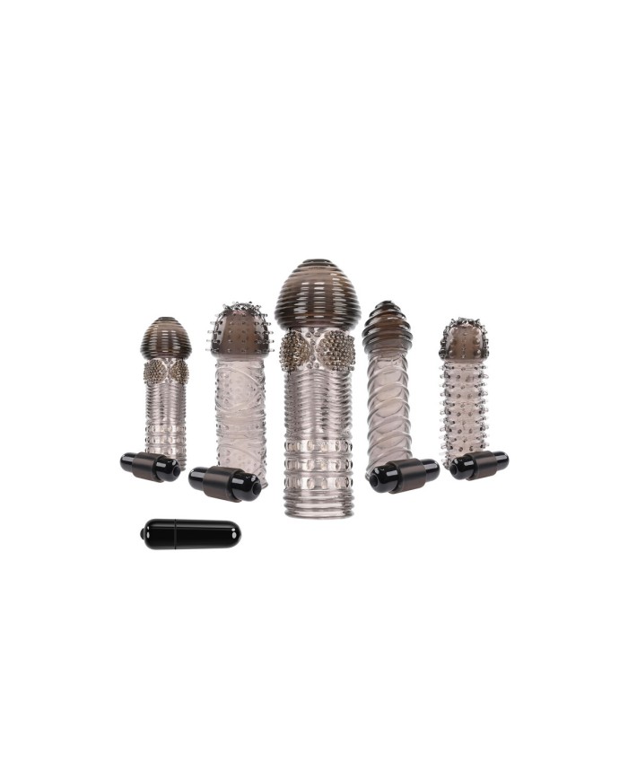 Cover per pene Selopa Nero Ø 3,9 cm