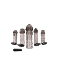 Cover per pene Selopa Nero Ø 3,9 cm