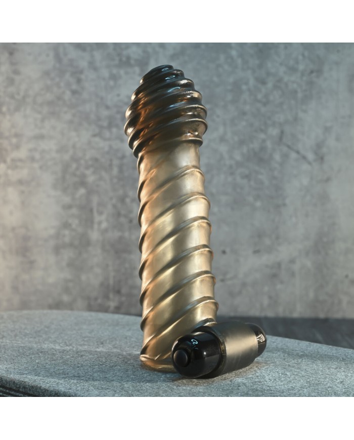 Cover per pene Selopa Nero Ø 3,9 cm