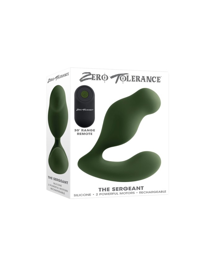 Vibratore Anale Zero Tolerance Verde