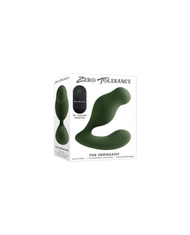 Vibratore Anale Zero Tolerance Verde Vibratore Anale Zero Tolerance Verde