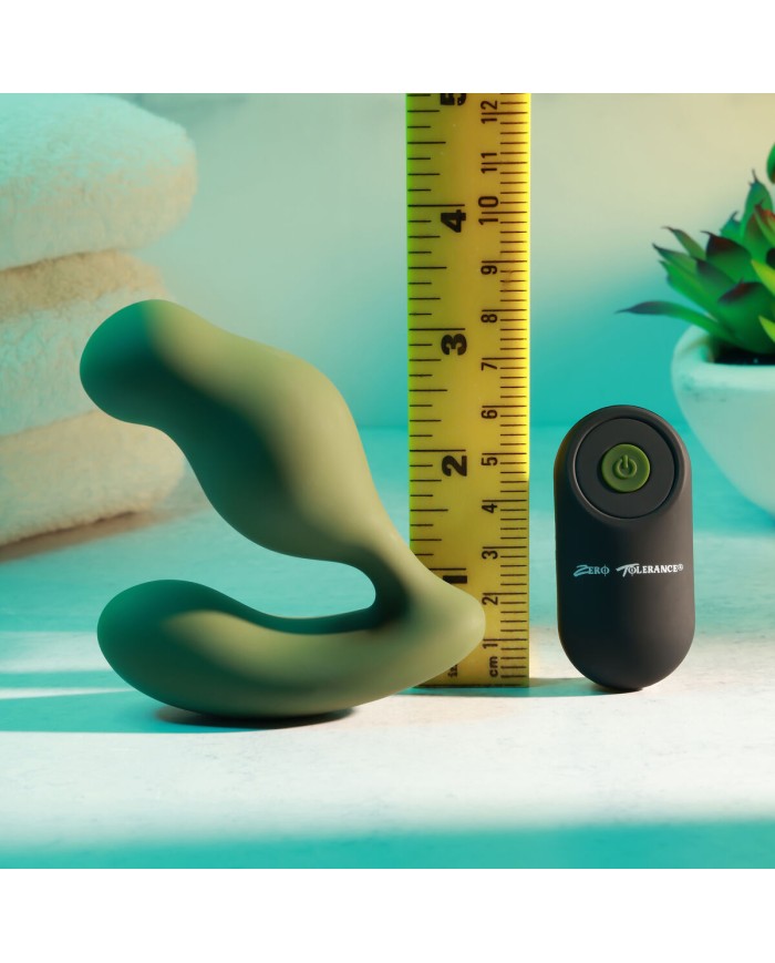 Vibratore Anale Zero Tolerance Verde