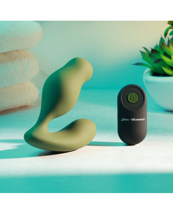 Vibratore Anale Zero Tolerance Verde