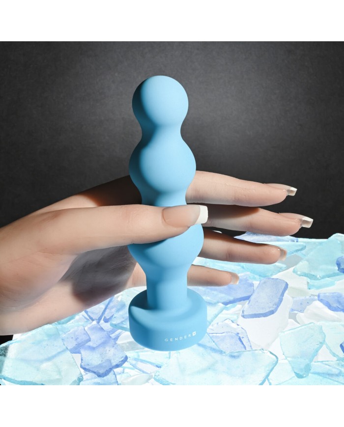 Vibratore Anale Gender X Gender X Azzurro