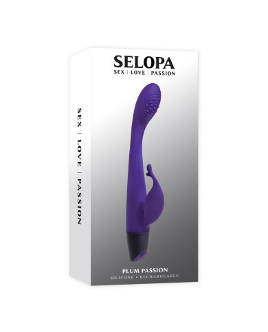 Vibratore per il Punto-G Selopa Plum Passion Viola Vibratore per il Punto-G Selopa Plum Passion Viola