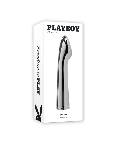 Vibratore per il Punto-G Playboy Playboy Argentato Vibratore per il Punto-G Playboy Playboy Argentato