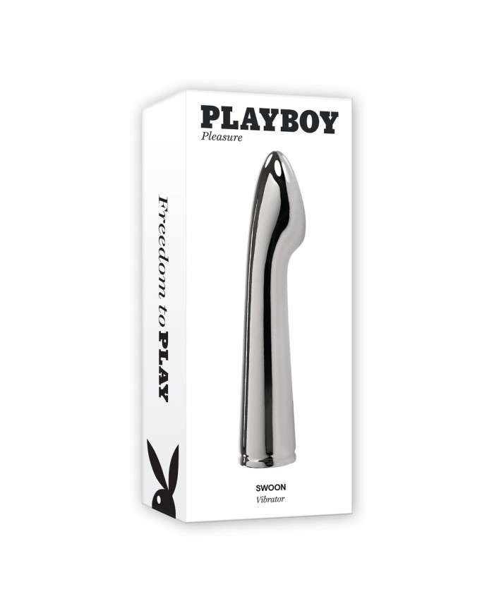 Vibratore per il Punto-G Playboy Playboy Argentato