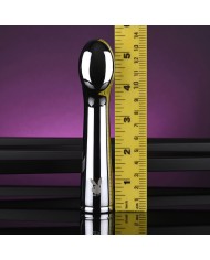 Vibratore per il Punto-G Playboy Playboy Argentato