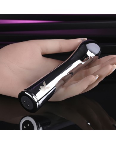 Vibratore per il Punto-G Playboy Playboy Argentato Vibratore per il Punto-G Playboy Playboy Argentato