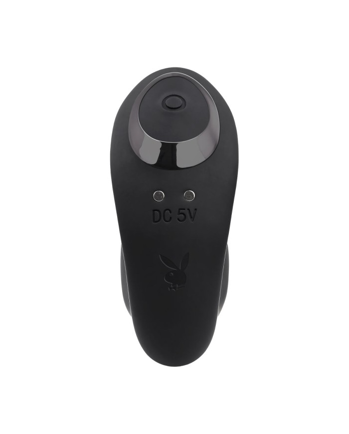 Vibratore per il Punto-G Playboy Playboy Nero Vibratore per il Punto-G Playboy Playboy Nero