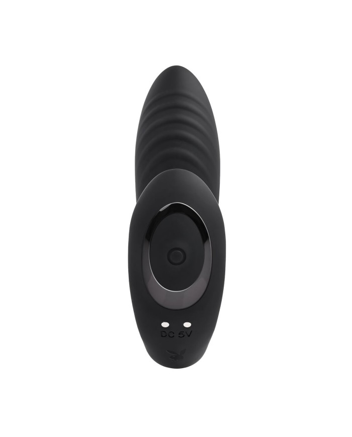 Vibratore per il Punto-G Playboy Playboy Nero Vibratore per il Punto-G Playboy Playboy Nero
