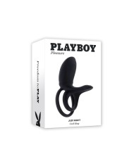 Anelli Fallici Playboy Nero Anelli Fallici Playboy Nero