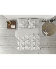 Set di copripiumino Pierre Cardin LUCIA Grigio Singolo 2 Pezzi