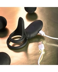 Anelli Fallici Playboy Nero Anelli Fallici Playboy Nero