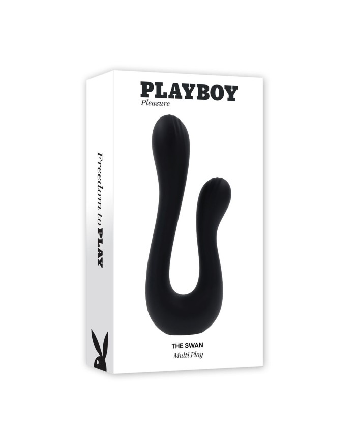 Vibratore per il Punto-G Playboy The Swan Nero Vibratore per il Punto-G Playboy The Swan Nero
