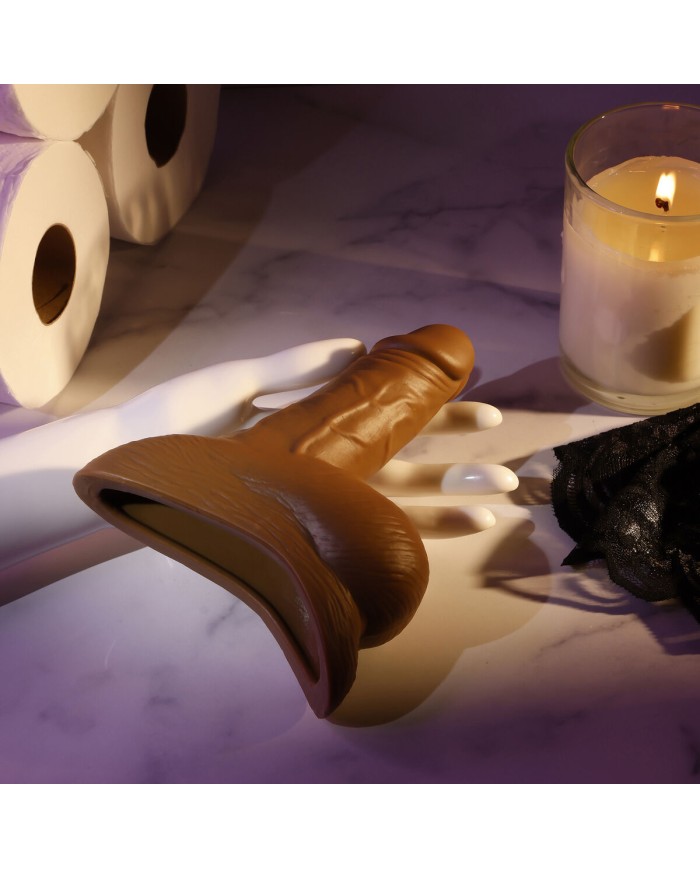 Dildo Realistico Gender X Gender X Silicone Ø 3,8 cm Dildo Realistico Gender X Gender X Silicone Ø 3,8 cm