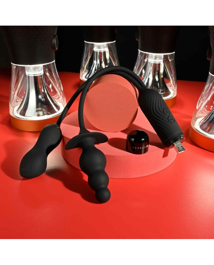 Vibratore Anale Gender X Gender X Nero