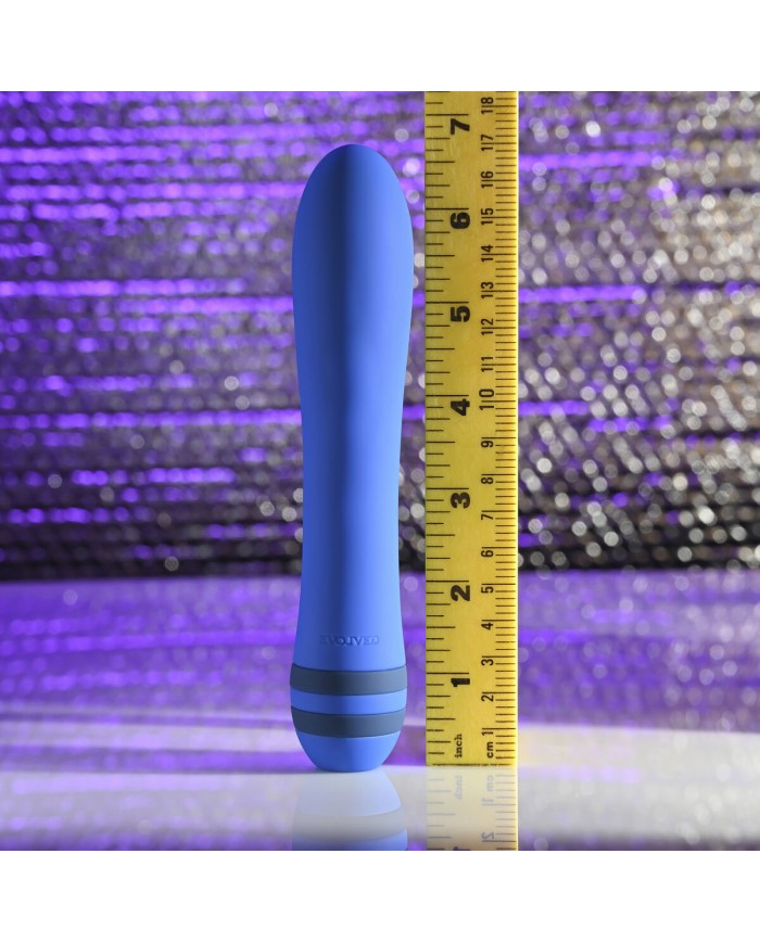 Vibratore Mini Evolved Azzurro Vibratore Mini Evolved Azzurro