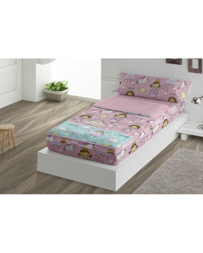 Copripiumino senza Imbottitura Tejidos Reina MORGANA Rosa