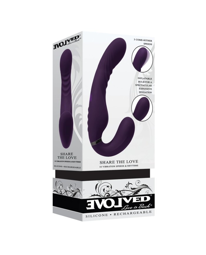 Vibratore per il Punto-G Evolved Viola