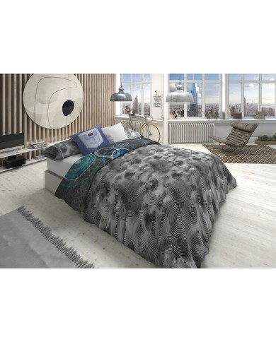 Set di copripiumino Lois ORLANDO P. Grigio Singolo 2 Pezzi