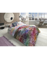 Set di copripiumino Lois FAME P. Grigio Singolo 3 Pezzi Set di copripiumino Lois FAME P. Grigio Singolo 3 Pezzi