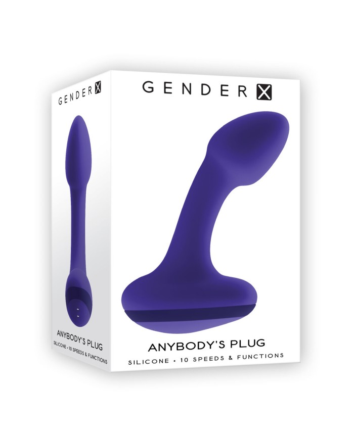 Plug Anale Gender X ANYBODY'S Viola (8,9 cm) Plug Anale Gender X ANYBODY'S Viola (8,9 cm)