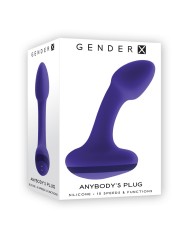 Plug Anale Gender X ANYBODY'S Viola (8,9 cm) Plug Anale Gender X ANYBODY'S Viola (8,9 cm)