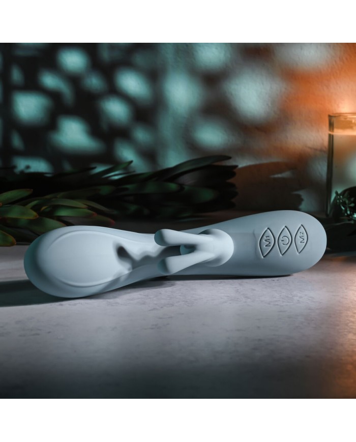 Vibratore per il Punto-G Evolved BOSS BUNNY Verde