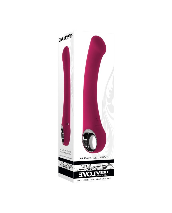 Vibratore per il Punto-G Evolved Rosso