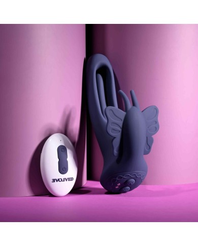 Vibratore per il Punto-G Evolved LORD OF THE WINGS Viola