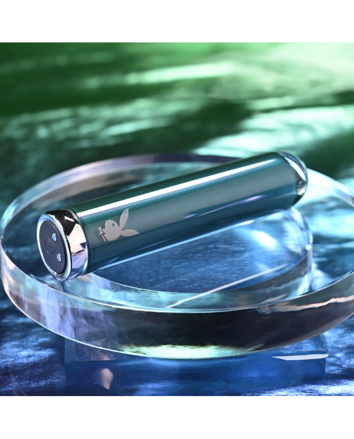 Vibratore Mini Playboy Emerald Verde